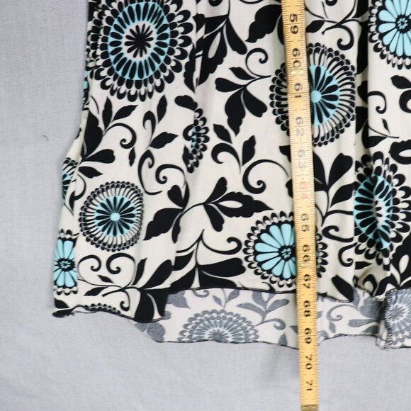 Ruby Rox Halter Maxi Dress M Retro 70s Floral Fit & Flare Boho Summer Beach - Picture 12 of 16